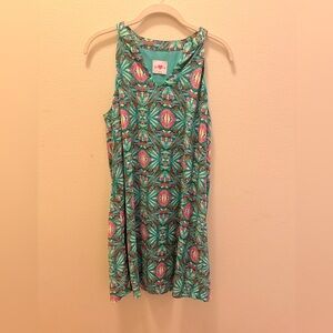 Buddy Love Florence Mini Dress - Teal and Pink